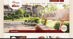 Desktop Screenshot of hotel-hennies.de